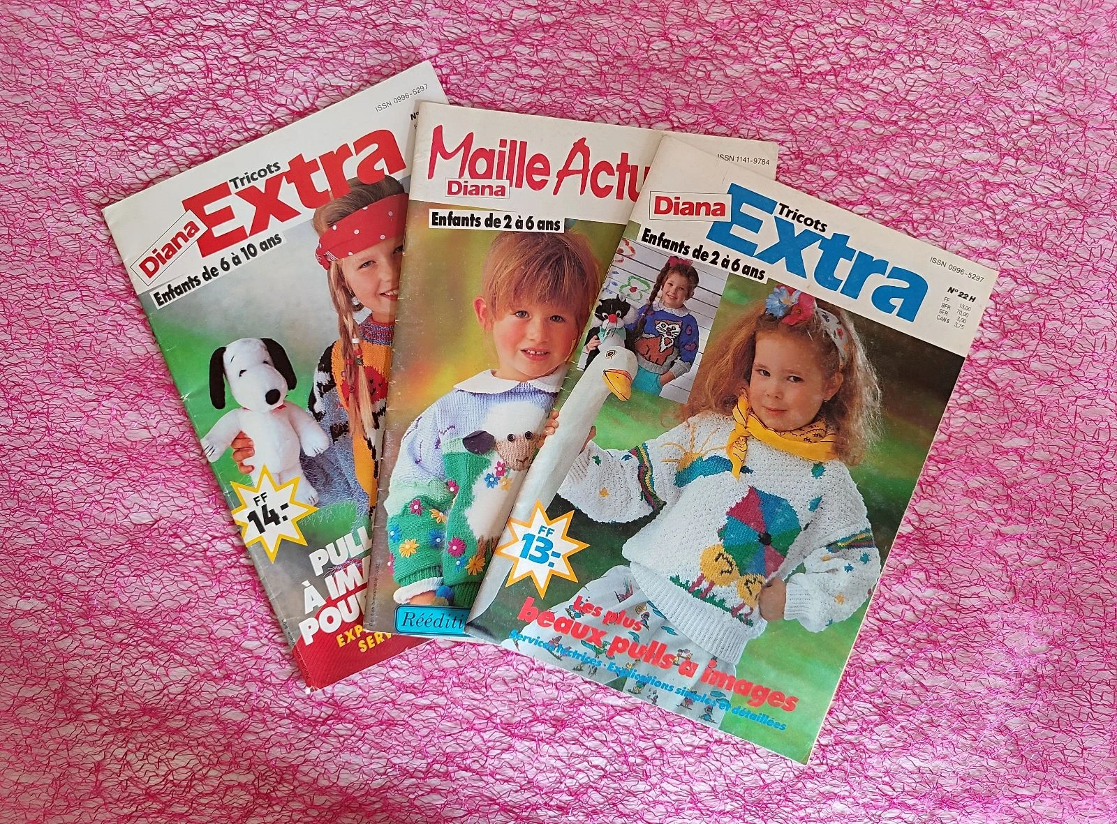 Tricots Extra Lot 3 magazines  